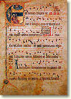 Gregorian Chant Manuscript