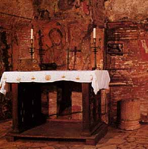 Mass in the Catacombs