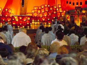 Brother Schutz at Taize