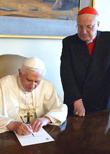 Benedict-Ratzinger & Angelo Sodano