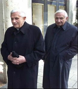 Joseph & Georg Ratzinger