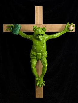 Crucified Frog