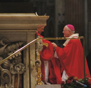 Benedict-Ratzinger and George Niederauer