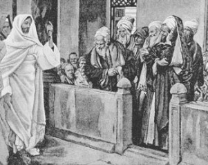 Christ Castigating the Pharisees