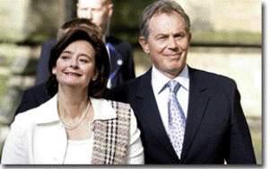 Cheri & Tony Blair