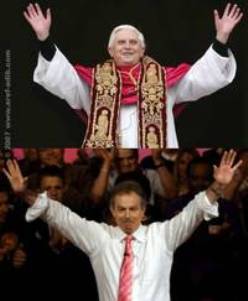 Benedict-Ratzinger & Tony Blair