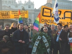 'Gay' Protest against Newvatican