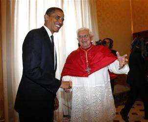 Barack Obama and Benedict-Ratzinger