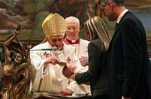 Benedict-Ratzinger Baptism