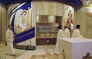 Padre Pio's New Tomb