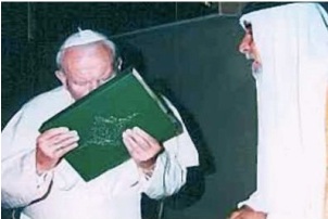 JPII Kisses Koran