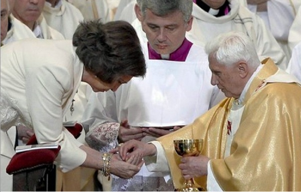 Queen of Spain and Benedict-Ratzinger