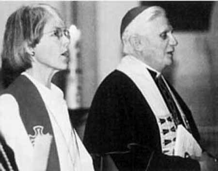 Lutheran Ministress and Josef Ratzinger