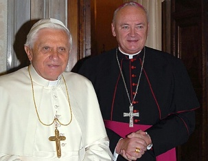 Benedict-Ratzinger and John Magee