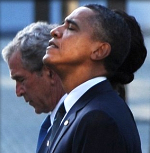 George Bush & Barack Obama
