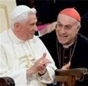 Benedict-Ratzinger & Tarcisio Bertone