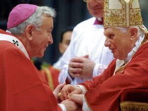 Vincent Nichols & Benedict-Ratzinger