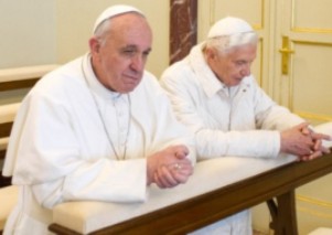 Francis-Bergoglio & Benedict-Ratzinger