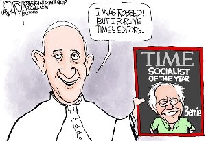 Francis-Bergoglio & Bernie Sanders