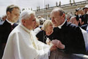 Benedict-Ratzinger & Franz Schmidberger