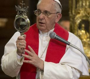 Francis-Bergoglio and Blood of St. Januarius