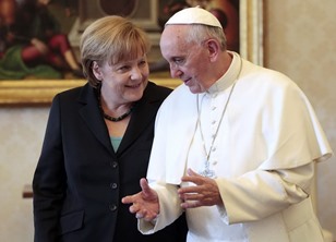 Angela Merkel & Francis-Bergoglio