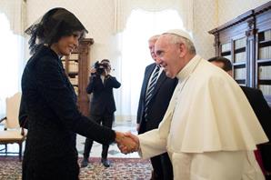 Melania Trump & Francis-Bergoglio