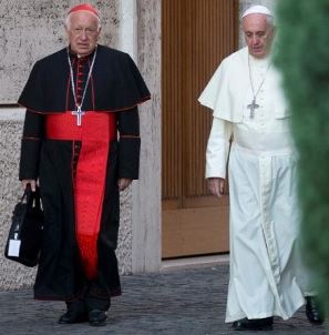 Ricardo Ezzati & Francis-Bergoglio