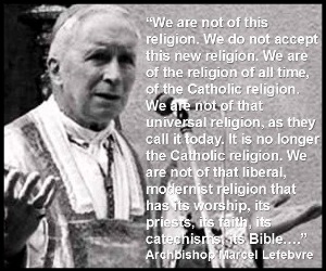 Archbishop Lefebvre's Creed