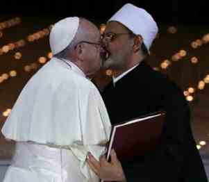 Francis-Bergoglio &  Grand Imam of al-Azhar