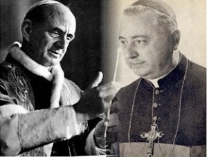Paul VI-Montini & Hannibal Bugnini