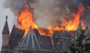 Nantes Cathedral Fire