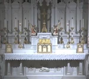 Altar with Tabernacle