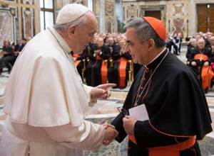 Francis-Bergoglio & Angelo Becciu