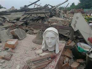 Chinese Newchurch Destroyed