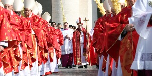 Newcardinals Turning Their Backs on Francis-Bergoglio