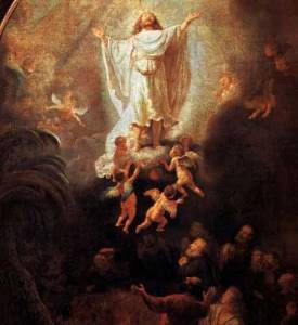 Rembrandt's Ascension of Christ