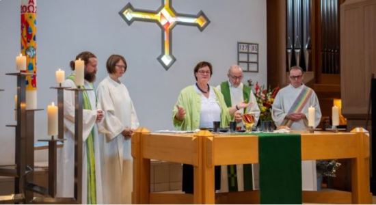 New Order Mass with Priestess