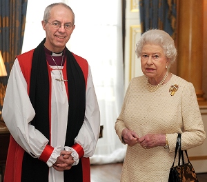 Justin Welby & Elizabeth II