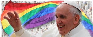 Francis-Bergoglio & Rainbow Flag