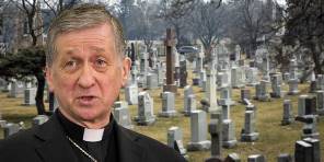 Blase Cupich & Cemetery