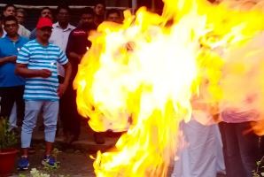 Francis-Bergoglio's Liturgical Directive Burned