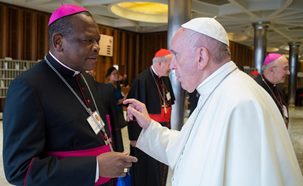 Fridolin Ambongo Besungu & Francis-Bergoglio