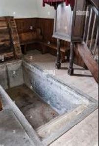 Filthy Baptismal Pool