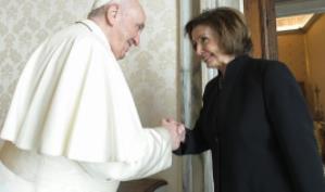 Francis-Bergoglio & Nancy Pelosi