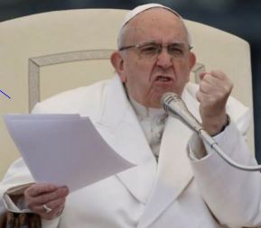 Francis-Bergoglio Enraged