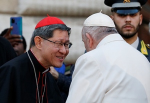 Luis Tagle & Francis-Bergoglio