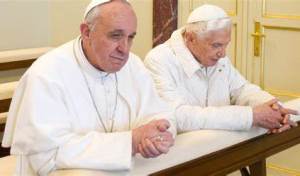 Francis-Bergoglio & Benedict-Ratzinger