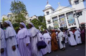 Protesting Eastern Nuns