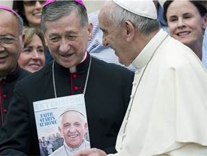 Blase Cupich & Francis Bergoglio